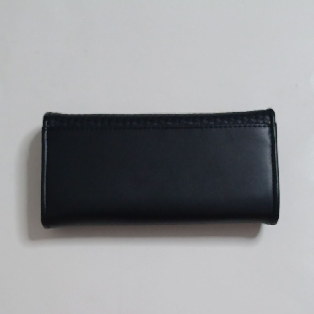 London Fog Textured Black Women's Wallet - Picture 3 of 12